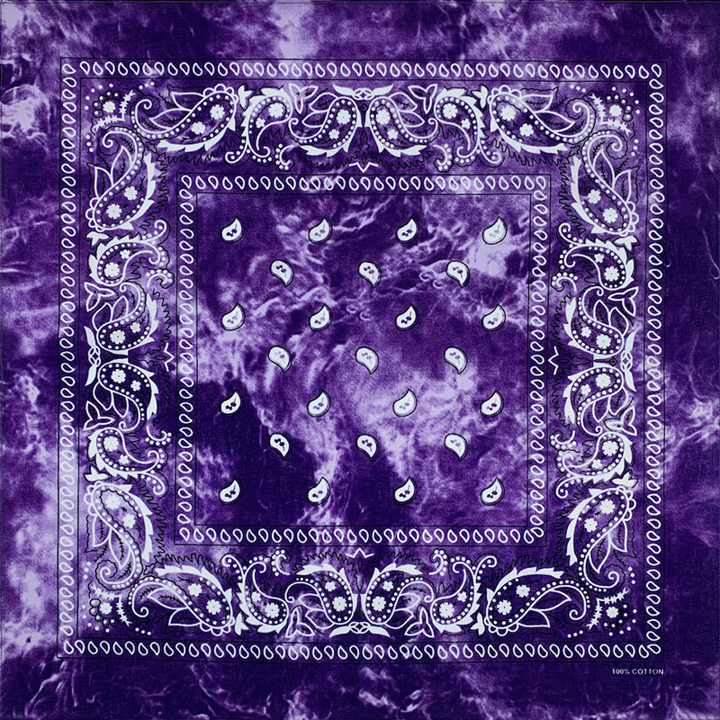 Fashion Unisex Black Paisley H - Bandana Blank White recension och pris