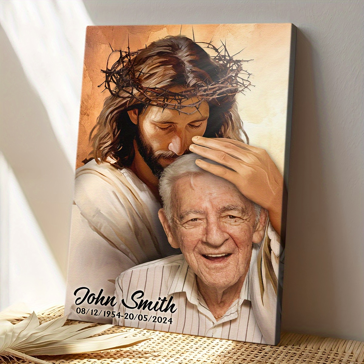 2D Flat-Custom Religious Memor - Canvas Wrap Ready recension och pris