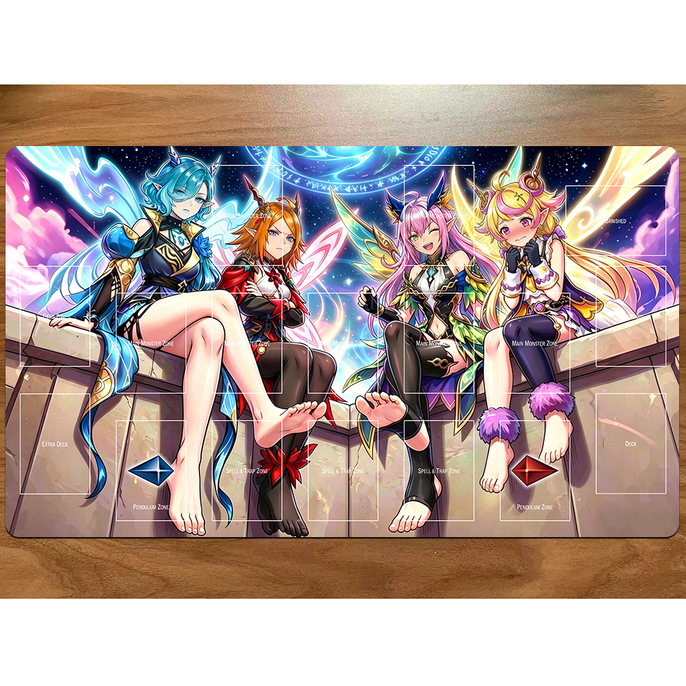 Yu-Gi-Oh Playmat Elfnote Regin - Door Mat Blank recension och pris
