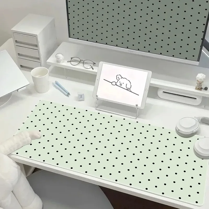 Korean Ins Cute Minimalist Dot - Mouse Pad Blank Sublimation recension och pris