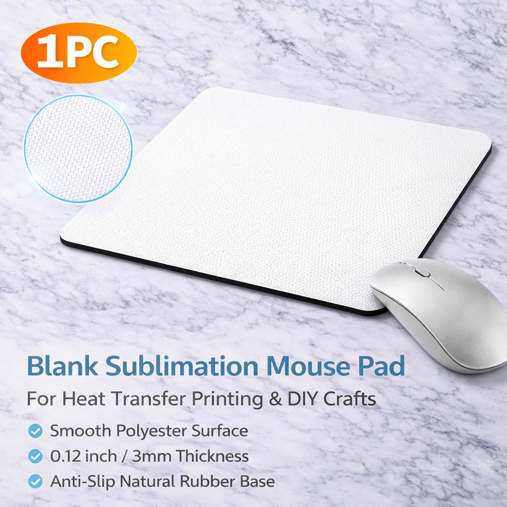 1 Pc Sublimation Mouse Pad Bla - Mouse Pad Blank Sublimation recension och pris