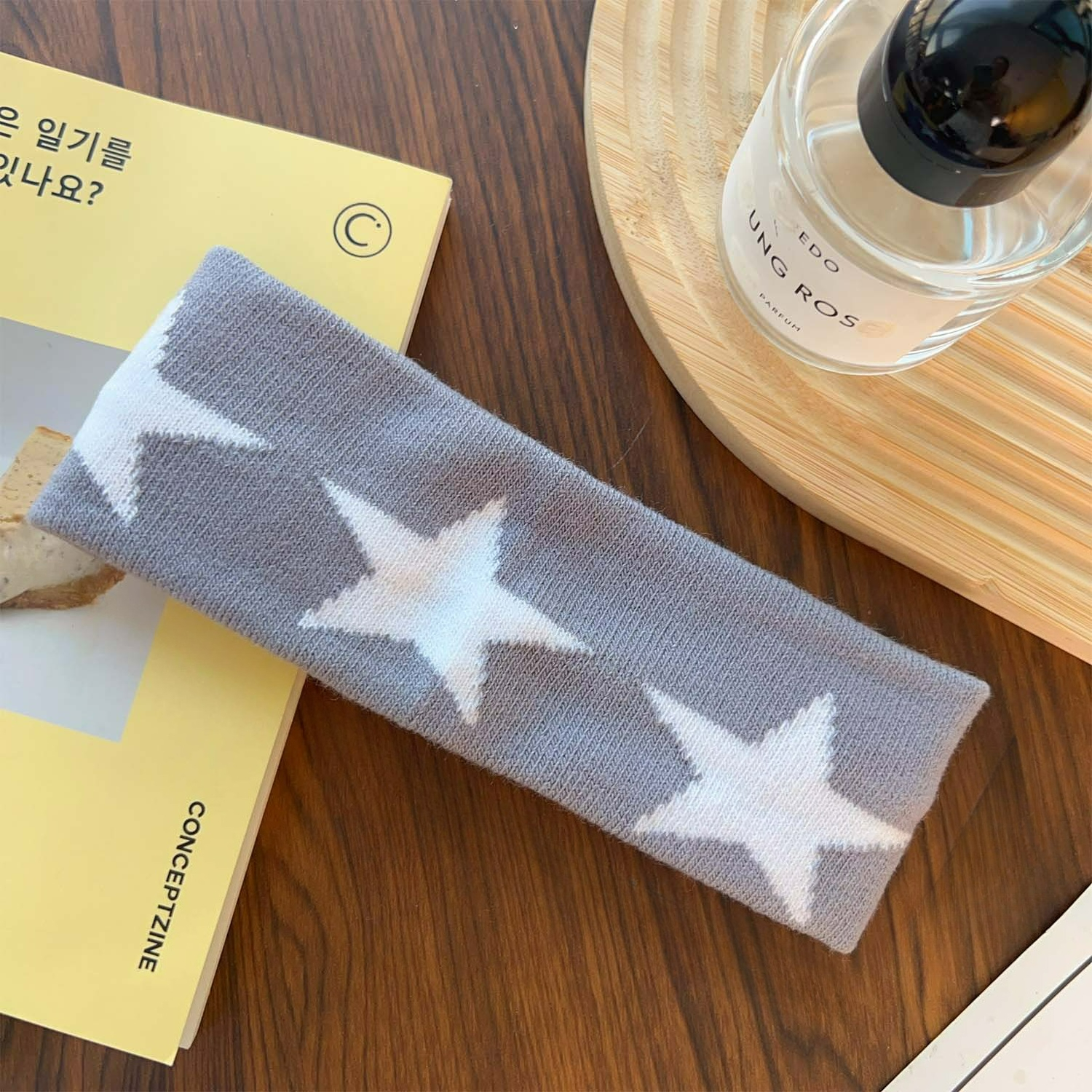 Star Embroidery Sports Headban - Bandana Blank White recension och pris