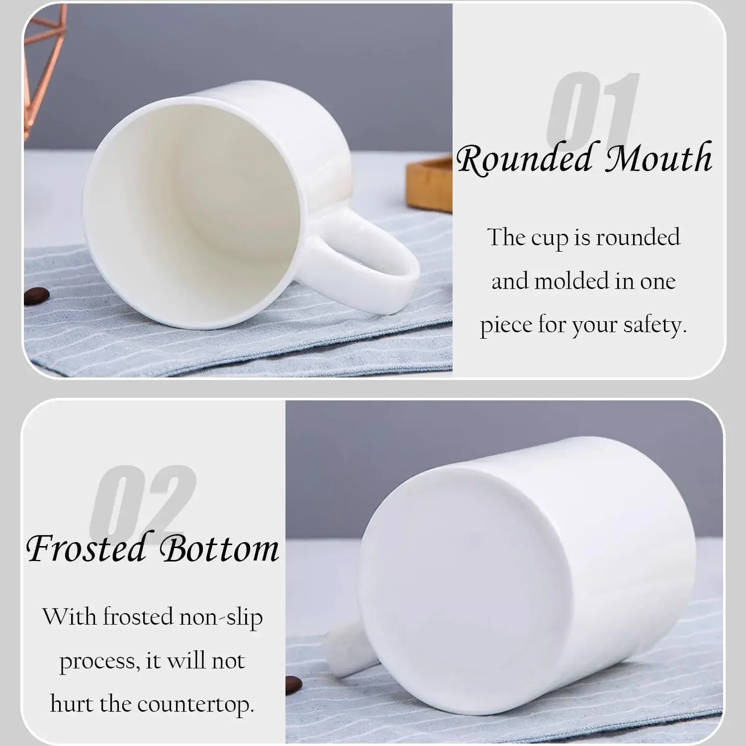 36pcs Sublimation Mugs, 11oz W - Sublimation Mug White recension och pris