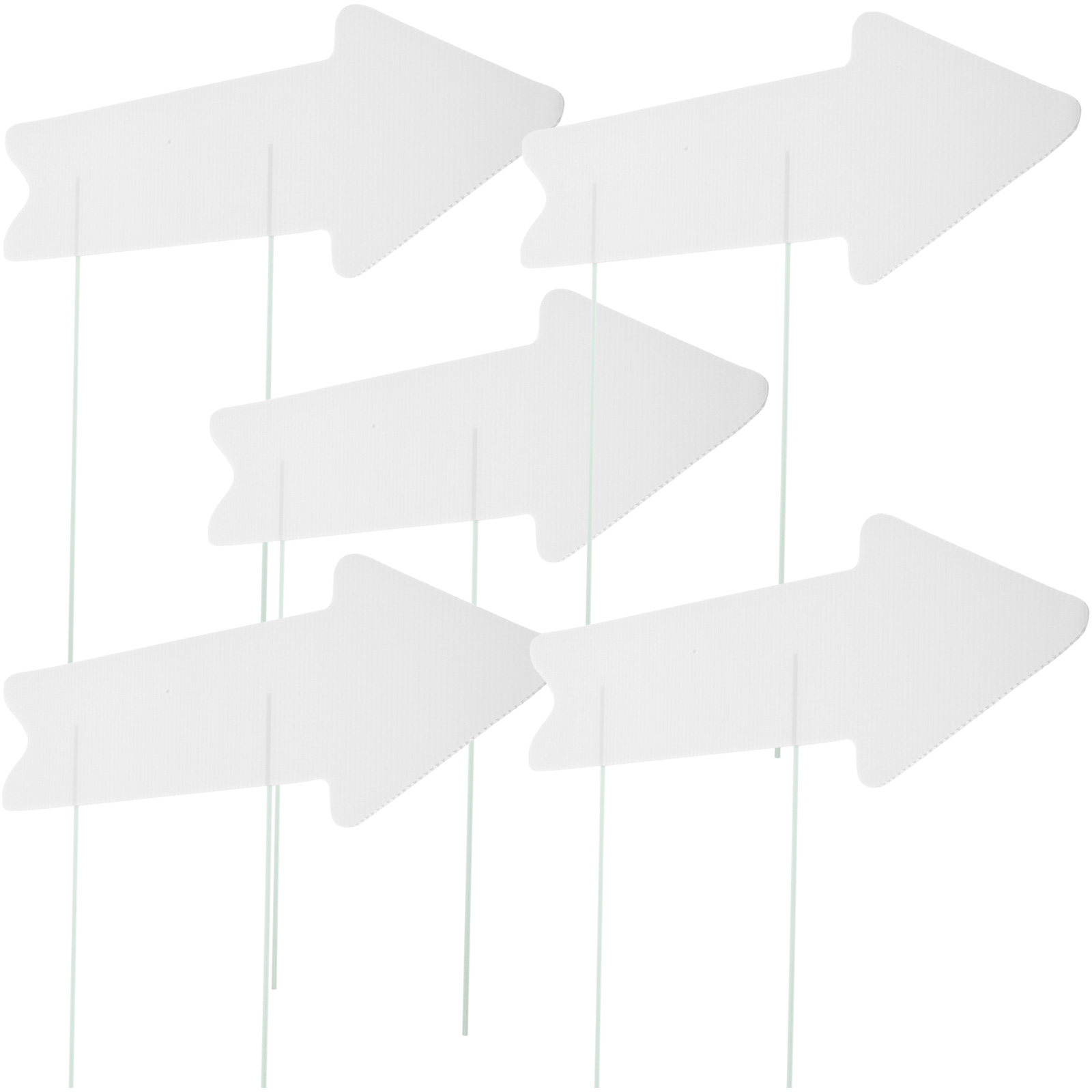 5Pcs Blank Yard Signs with Sta - Yard Sign Blank recension och pris