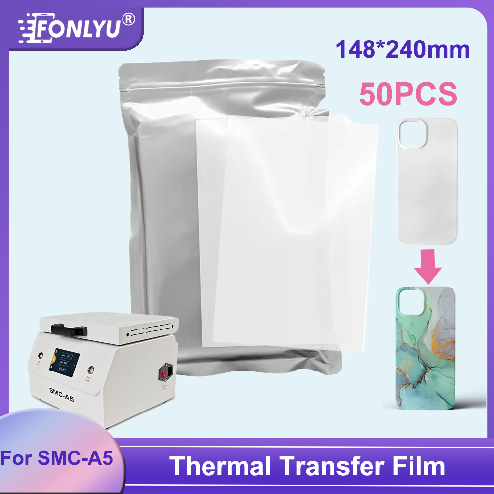 Fonlyu 50PCS 3D Sublimation Fi - Phone Case Blank Print recension och pris