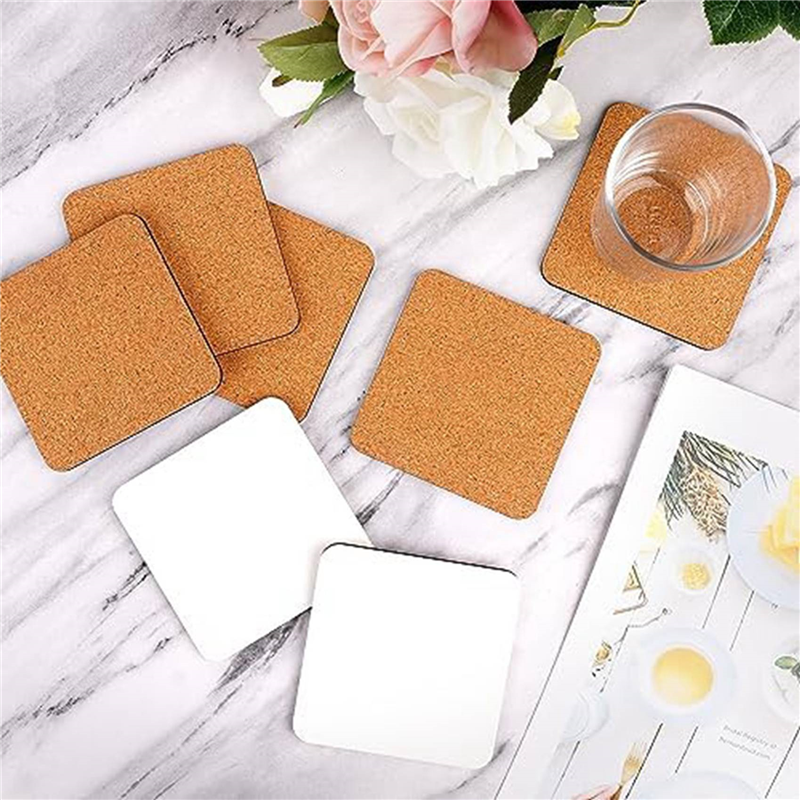 ABGE-40 PCS Sublimation Coaste - Coaster Sublimation Blank recension och pris
