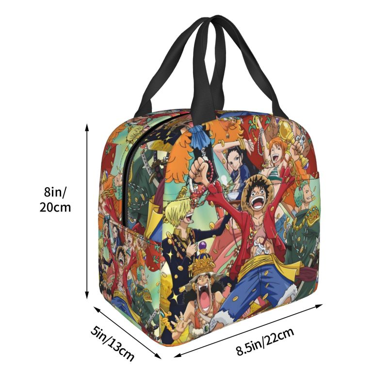 Anime One Piece Lunch Box Mult - Tote Bag Sublimation recension och pris
