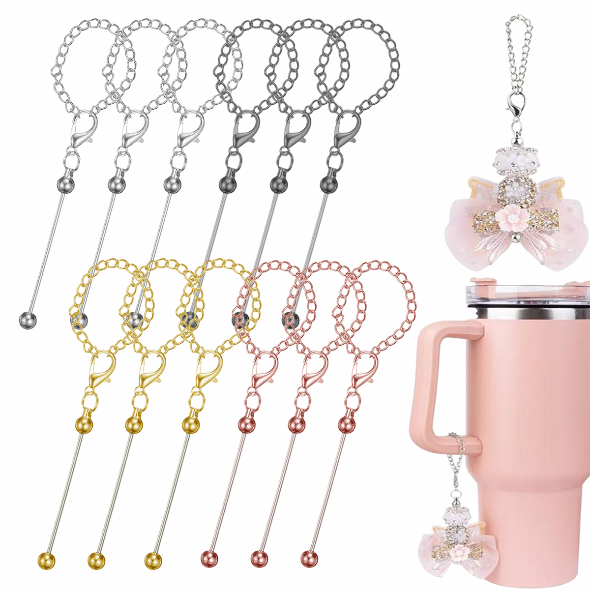 10/20pcs bulk keychains with m - Water Bottle Blank recension och pris
