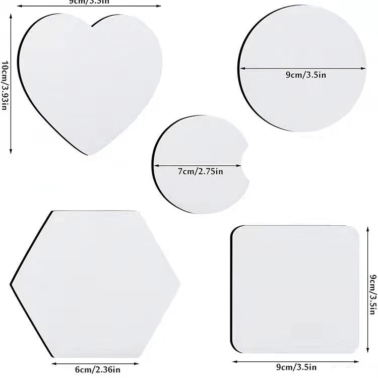 20PCS Bulk Sublimation Blanks  - Puzzle Blank White recension och pris