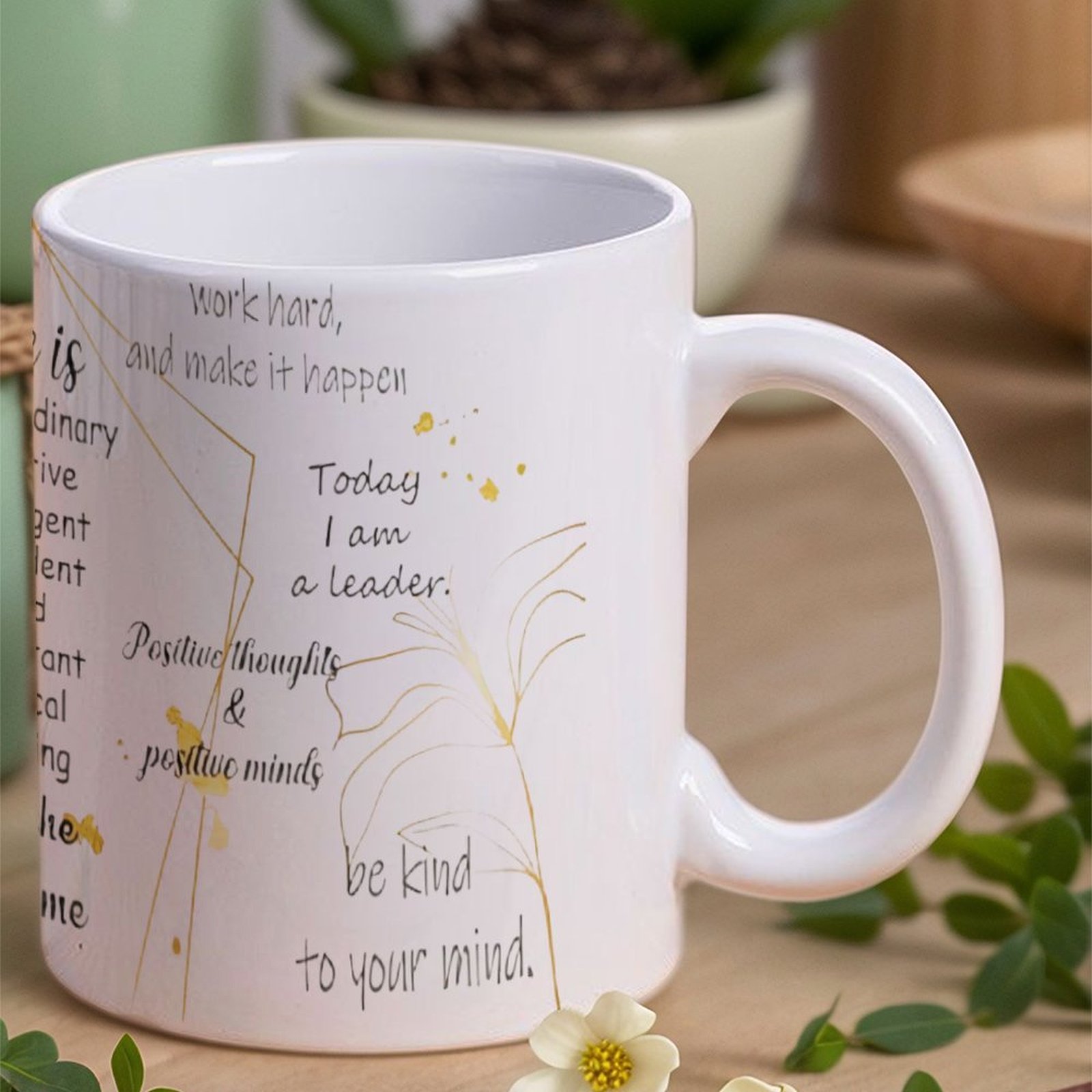 A Poster With A Quote About Sh - Sublimation Mug White recension och pris