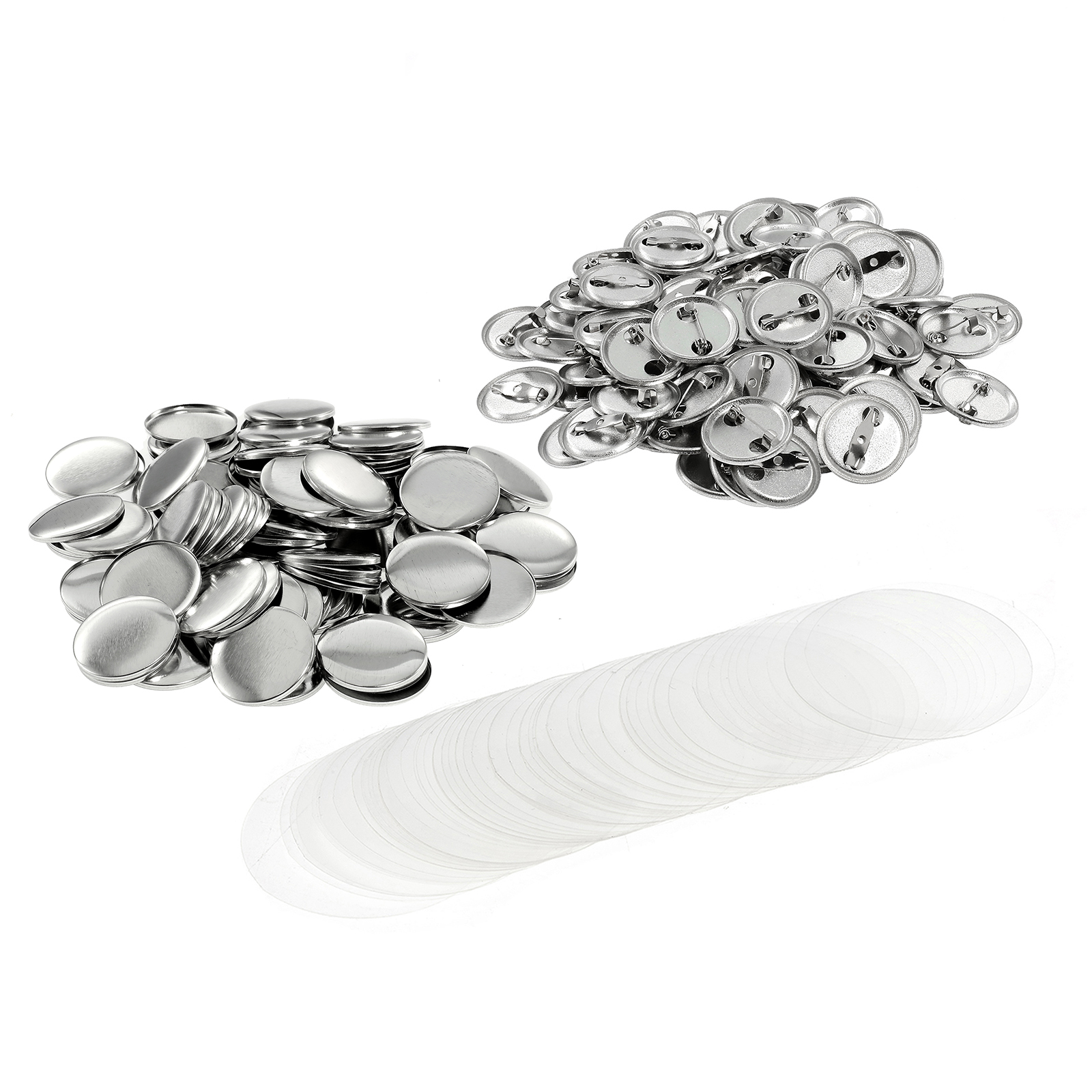 100PCS Metal Back Badge Button - Button Badge Blank recension och pris