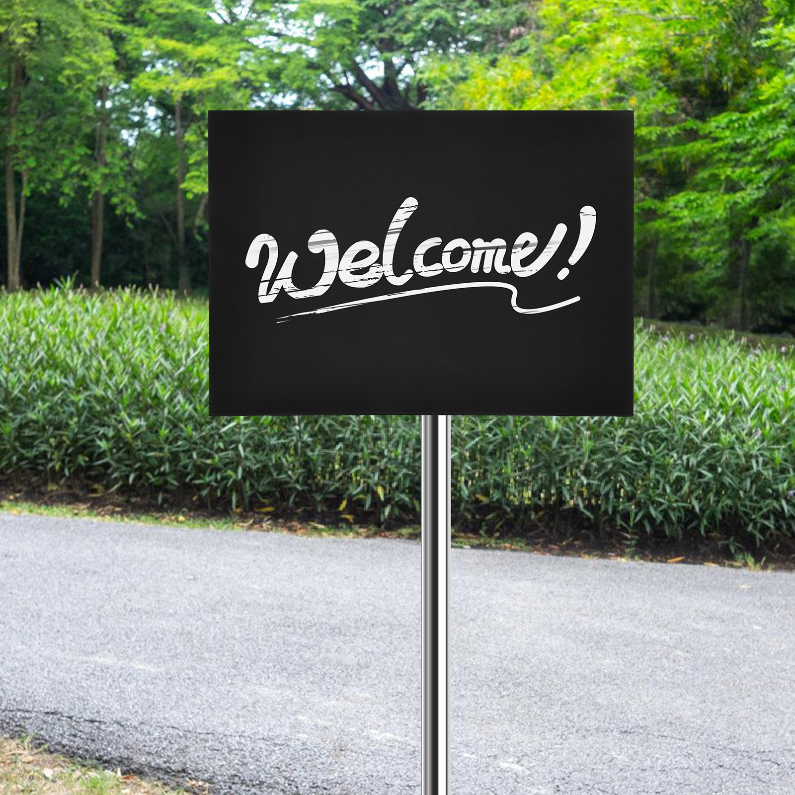 2Pcs Blank Yard Signs for Gard - Yard Sign Blank recension och pris