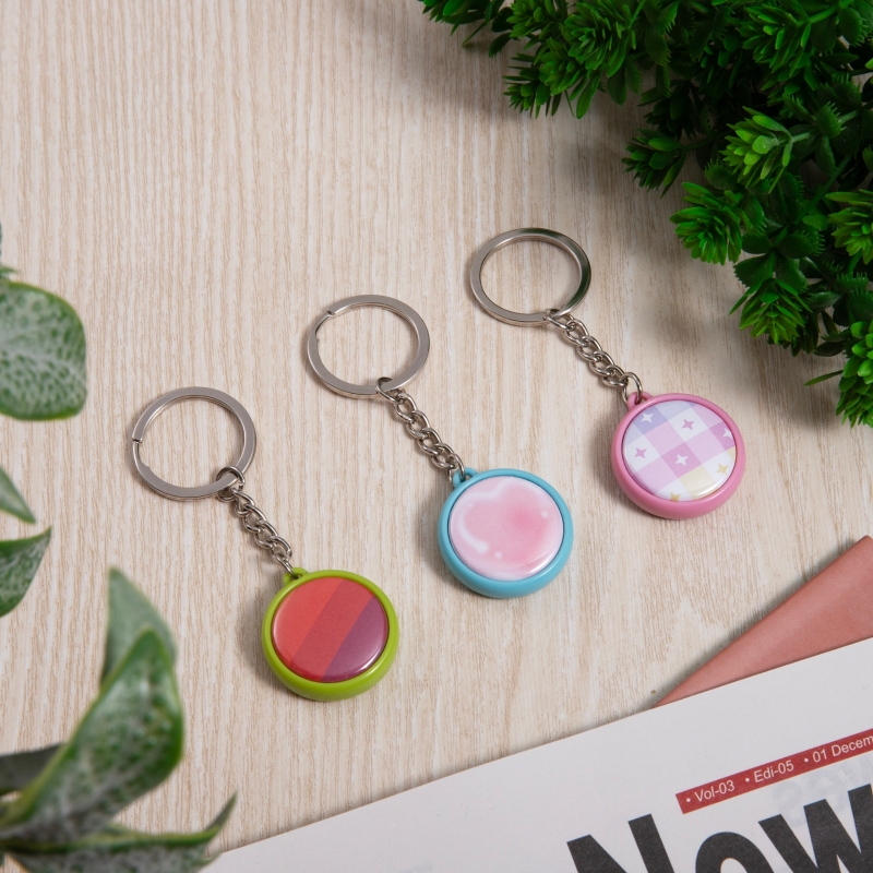 50pcs/Set 32mm Double-side Key - Button Badge Blank recension och pris