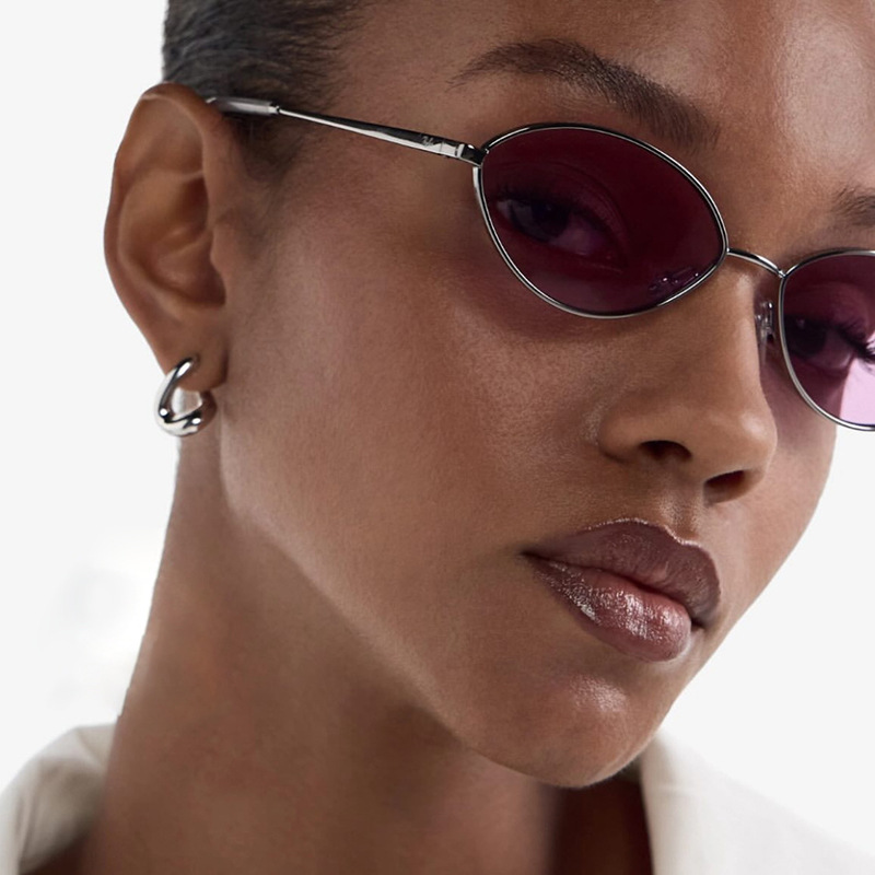 Retro Cat eye Woman Sunglasses - Metal Photo Panel recension och pris