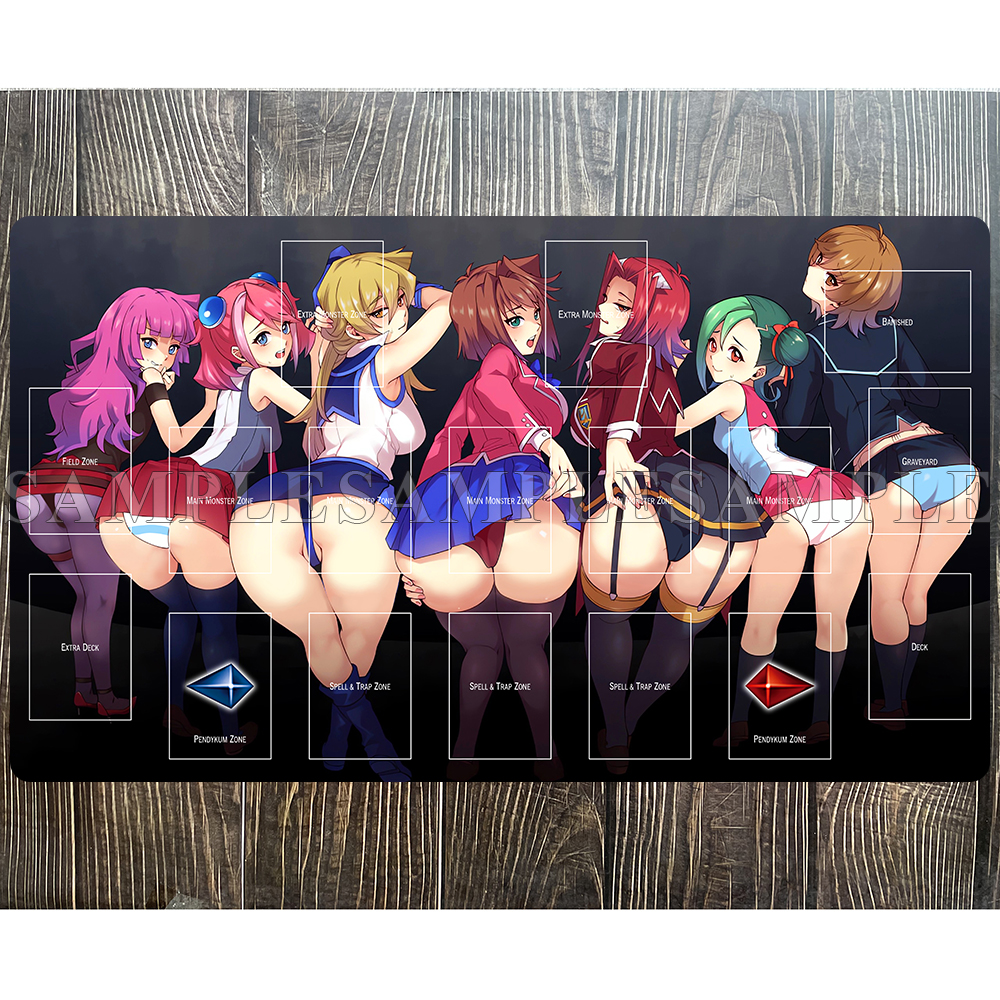 Yu-Gi-Oh 5Ds ARC-V Playmat Gam - Door Mat Blank recension och pris