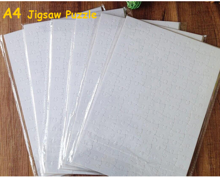 10pcs/lot Free Shipping A4 Sub - Puzzle Blank White recension och pris