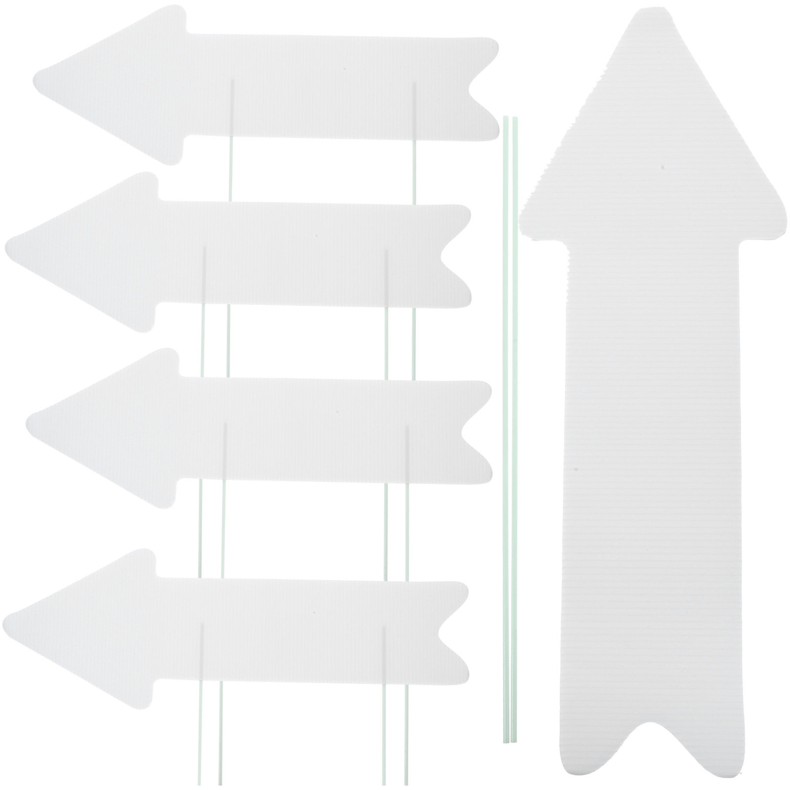 5Pcs Blank Plastic Yard Signs  - Yard Sign Blank recension och pris