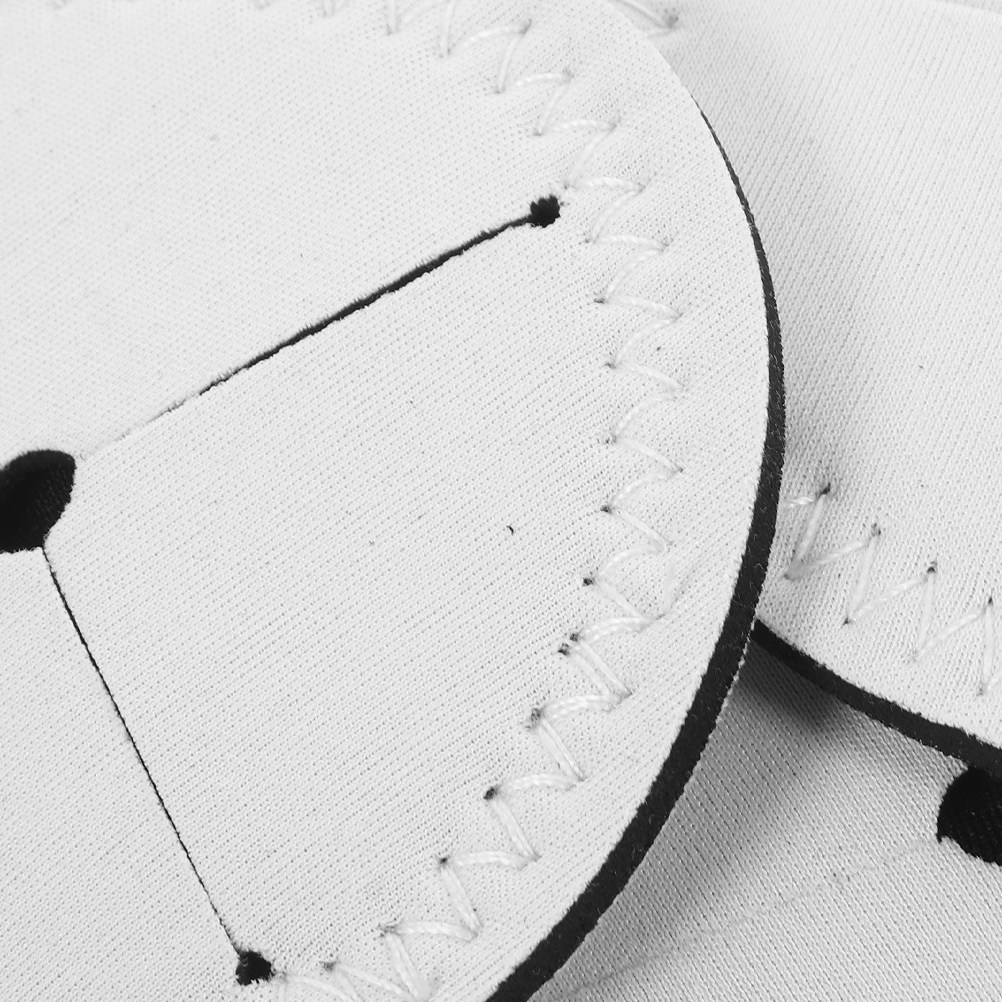 5Pcs White Round Blank Wine Gl - Coaster Sublimation Blank recension och pris